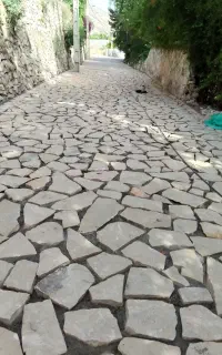 سنگ فرش ومالون  برا کف  خونه باغ راهرو و پیاده رو