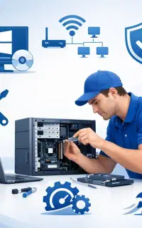 خدمات کامپیوتری در محل