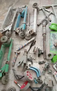 اسکوتر لوازم قطعات دوچرخه معاوضه با دوچرخه