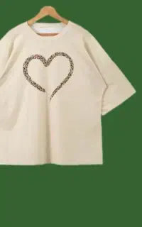 الگوی آماده تیشرت لانگ