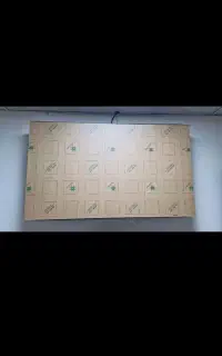 GLAAS گلس صفحه نمایش تلویزیون 2 میل همه سایز ها