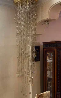 فروش فوری لوستر کنار سالنی کاملا سالم و نو