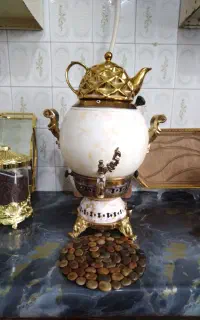 استند جا قابلمه سماور گازی 6 لیتری