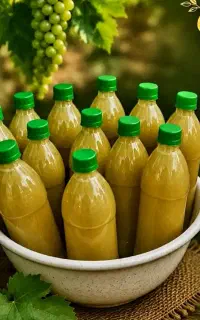 فروش آب غوره کاملا طبیعی و تازه