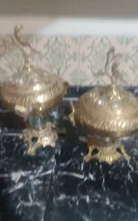 شکلات خوری وکشکول برنز
