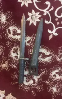 چاقو قدیمی جنس فولاد