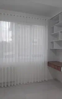 پرده حریر شاید نو تازه دوخت شده