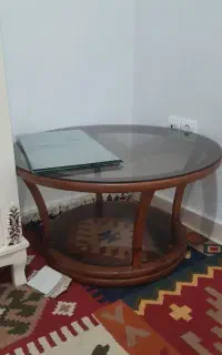 میز جلو مبلی گرد