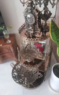 میزبار/جنس برنجی/صفحه آیینه ای