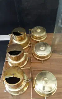 سیلوی شیشه ای-فلزی دان قهوه مخصوص کافه