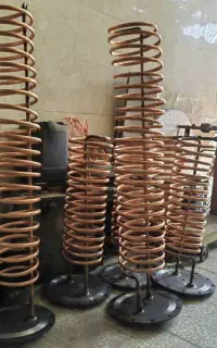 ساخت انواع کوئل و مخازن موتور خانه