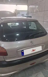206  تیپ ۲ بژ  متالیک