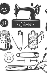 چرخکار ماهر مانتو دوز