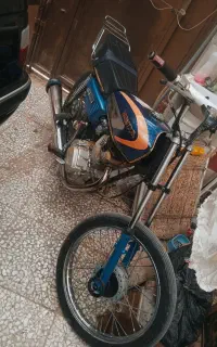 موتور سیکلت مزایده ۱۵۰ ضمانت صفر میدم