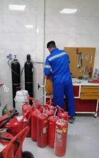 شارژ کپسولهای آتش‌نشانی فروش کپسول آتش‌نشانی