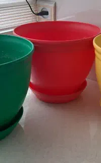 گلدان رنگی