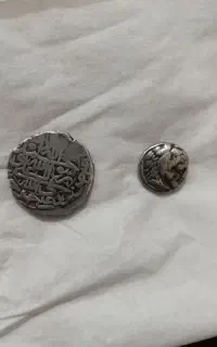 دو عدد سکه نقره اصل