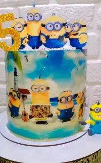 آموزش وسفارش کیک خامه ای،ژله،میوه آرایی،شام عروس