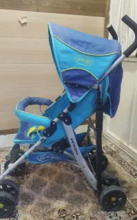کالسکه بچه خارجی prego تاشو بدنه آلومینیومی