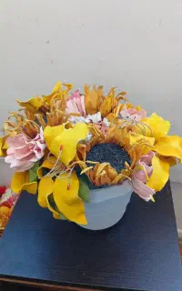گل های زیبا بارنگ وطرح متفاوت