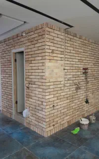 مجری نمای آجر نسوز(آجرنما کار)