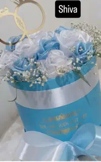 انواع گل ربانی دسته گل طبیعی مصنوعی