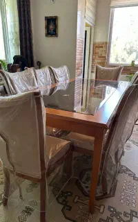 میز غذاخوری ۸ نفره چوبی