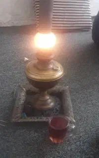 لمپا برنجی قدیمی جکدارسلام قیمت ۵میلیون