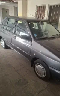 پراید 111 بدون رنگ ضربه