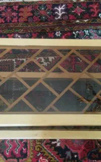 میز عسلی سالمبا چوب گردو سبک و محکم