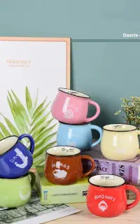 ماگ سرامیکی 350ml ضد لک