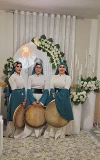 گروه دف نوازی سنم ،دف زن ،دفنواز