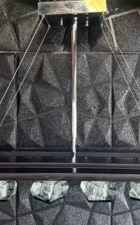 لوستر کریستالی زیبا و ساده