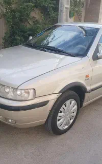 سمند Lx مدل ۸۷ دوگانه فابریک بدون رنگ شاسی سالم