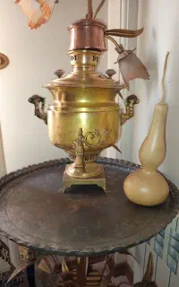 سماور زغالی روسی