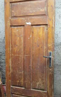 درب چوبی