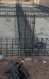 اجرای آرماتوربندی کف و قالب شناژ