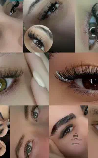 خدمات مژه (اکستنشن مژه،کاشت هیدن،لیفت ابرو)