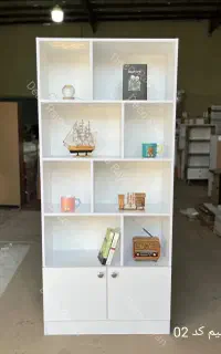 کتابخانه مینیمال/ شیک/ مدل نسیم