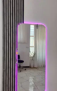 آینه و ترموال همراه لاین نوری .کاملا نو سالم