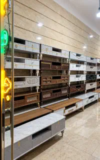 متریال ام دی اف ترکیبی میز تی وی وکیوم