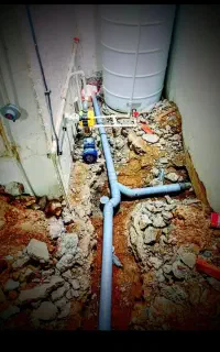 لوله کشی آب فاضلاب نشتی گیری با دستگاه