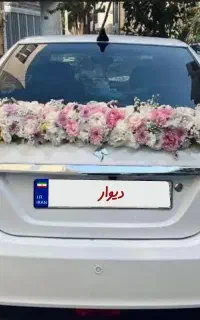 ماشین عروس دنا. تشریفاتی
