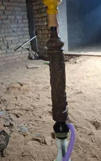 قلیون درباری رخ زن