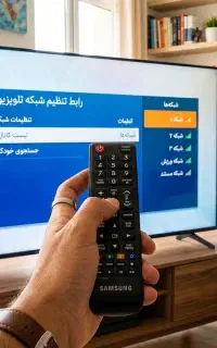 نصب و تنظیم انواع آنتن.تنظیم شبکه تلویزیون و براکت