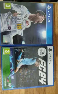 fc 24 و fifa 18