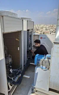 نصب تعمیرات کولرگازی تعمیرکار پکیج یخچال آبسردکن