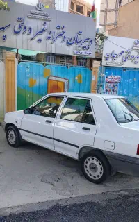 پراید بدون رنگ 94
