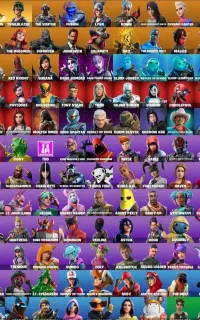 اکانت OG فورتنایت سیزن 3 با 155 اسکین نایاب