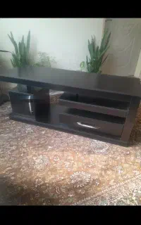 زیرتلوزیون چوبی